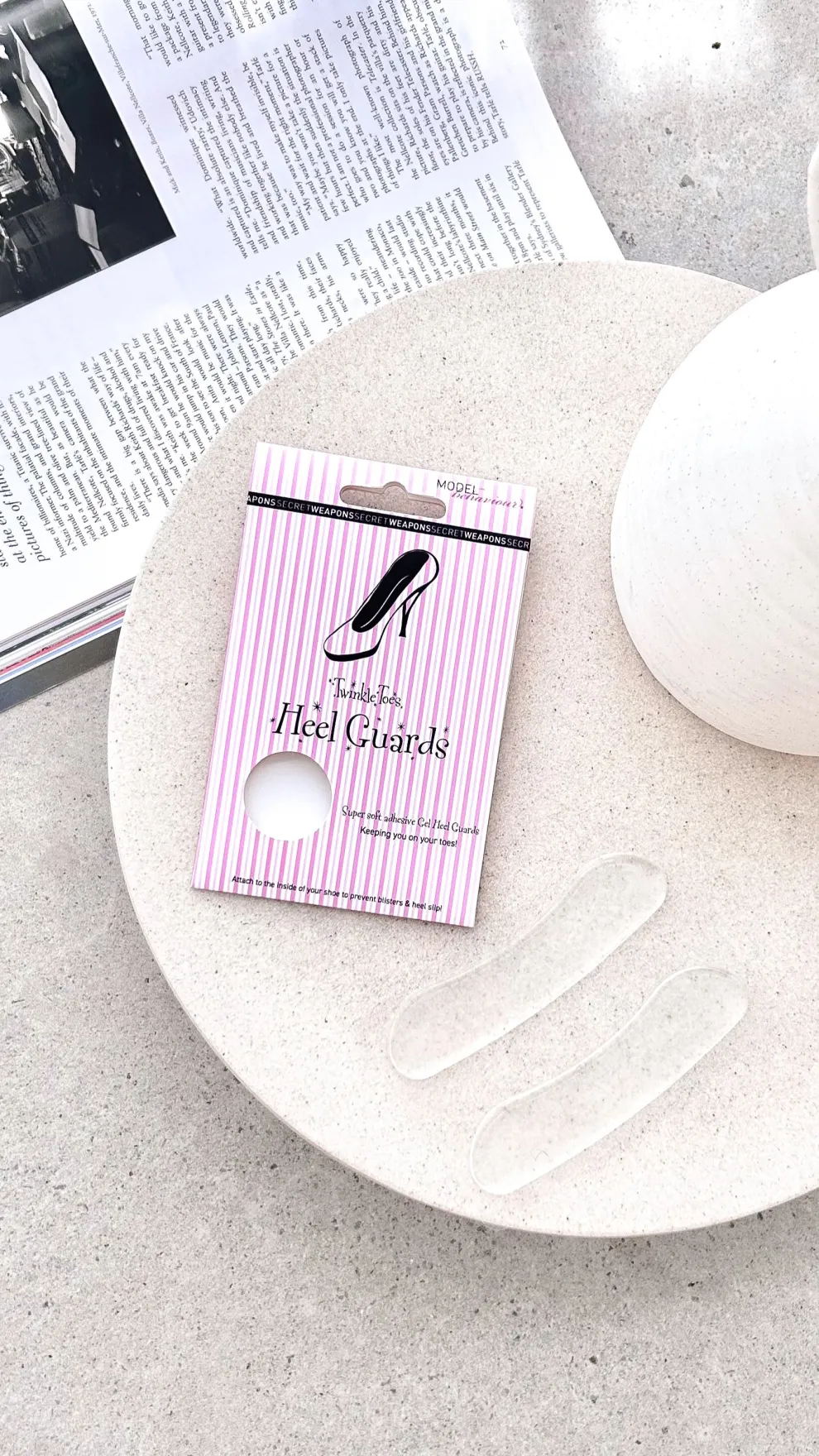 Heel Guards - Clear