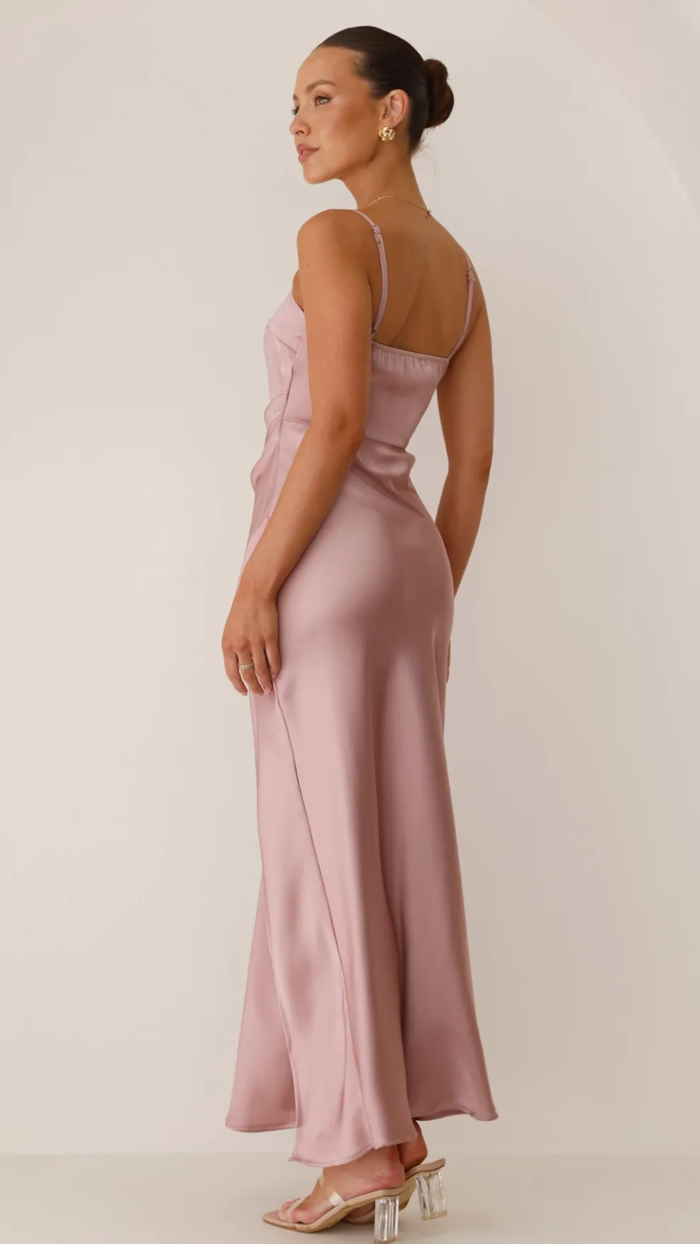 Ilana Maxi Dress - Dusty Pink