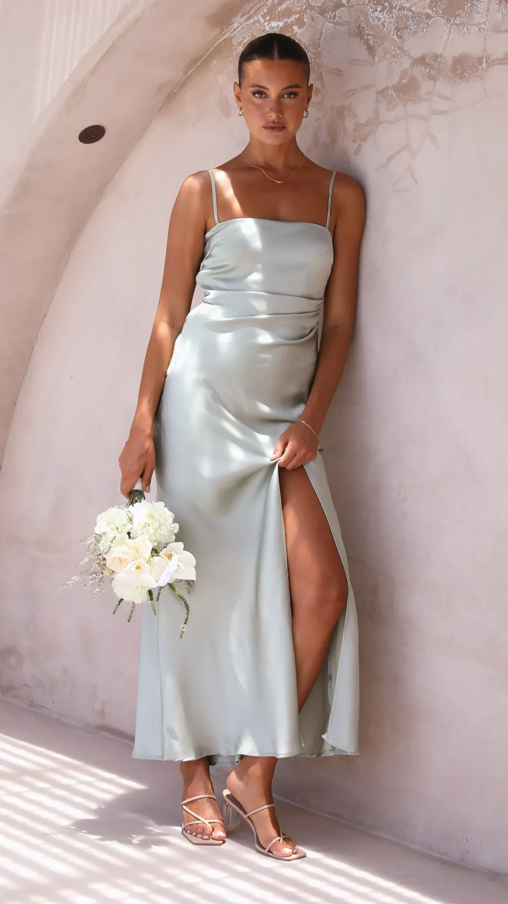 Ilana Maxi Dress - Olive