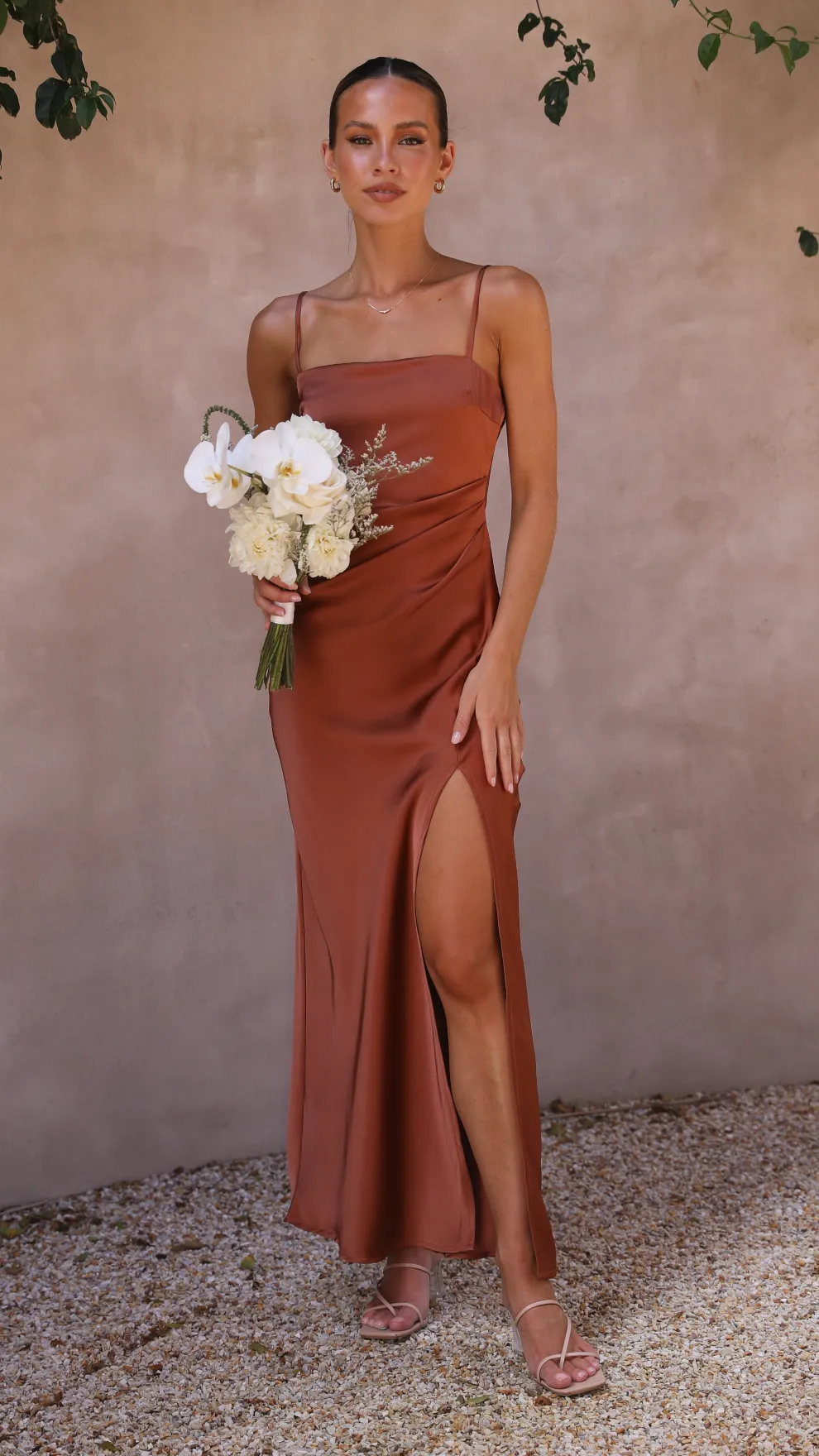 Ilana Maxi Dress - Copper