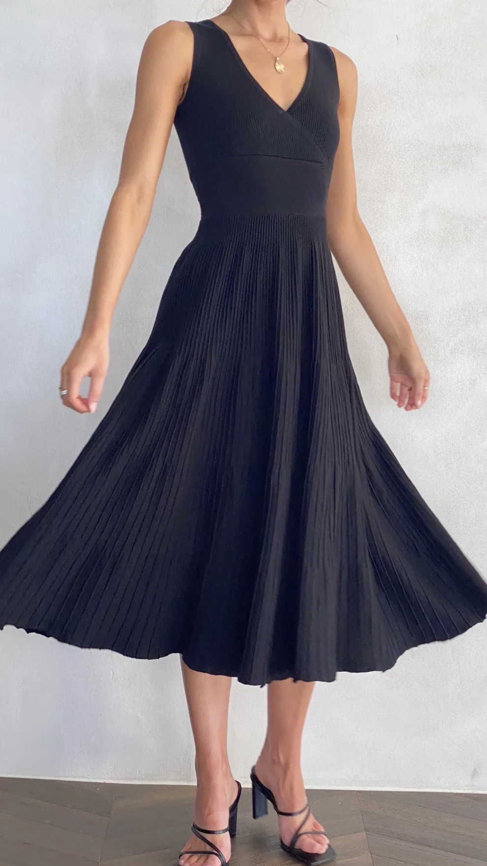 Jayde Knit Dress - Black