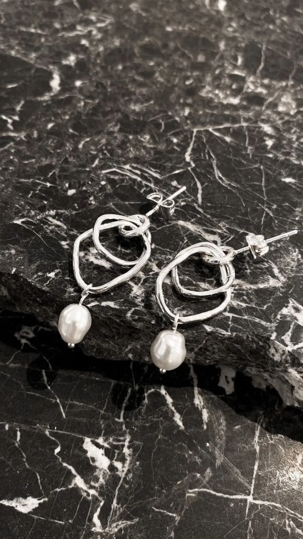 Jaymee Earrings - Silver