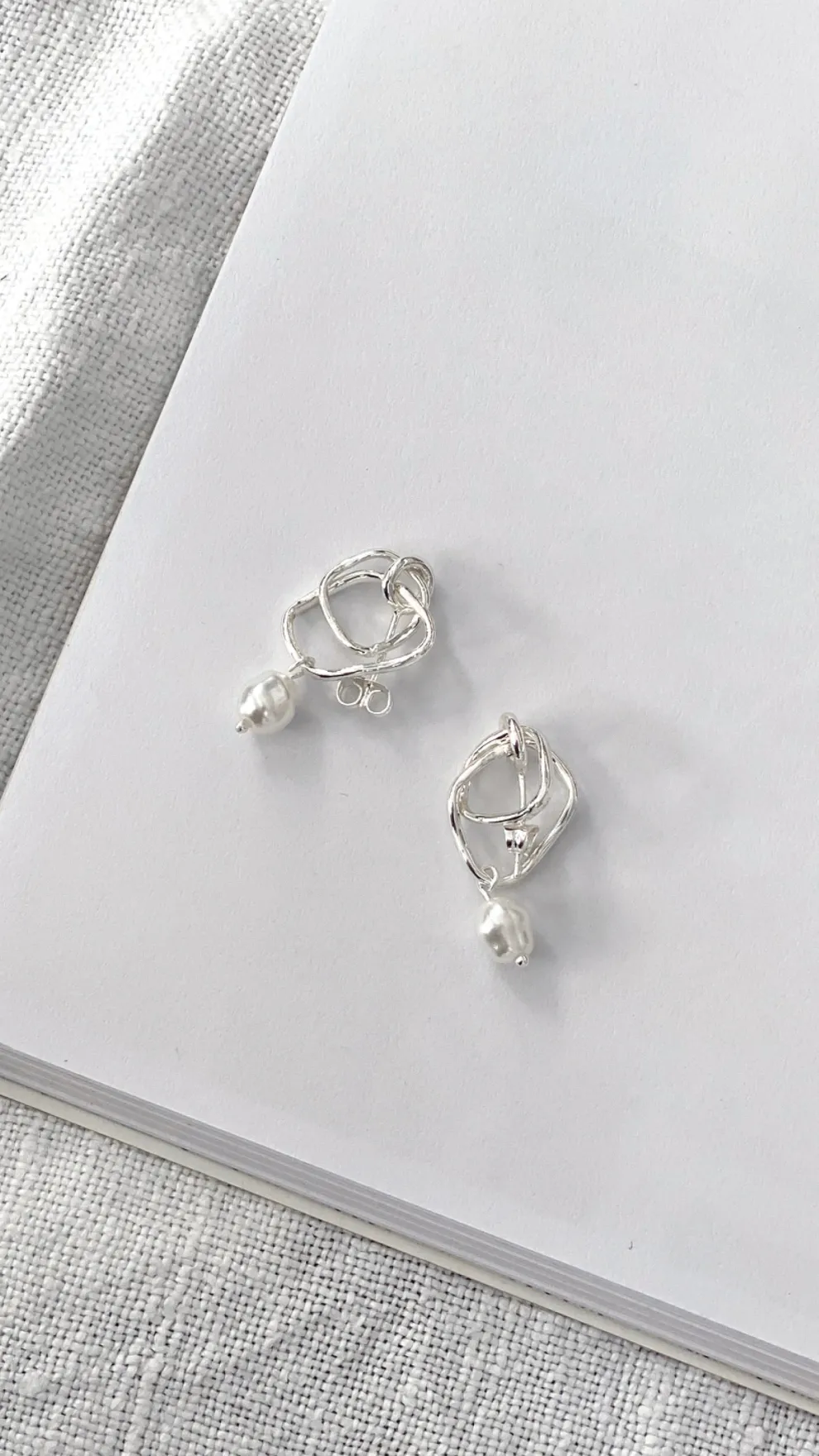 Jaymee Earrings - Silver