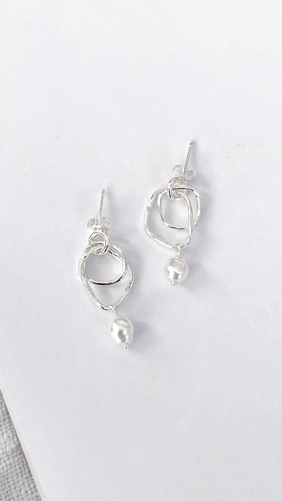 Jaymee Earrings - Silver