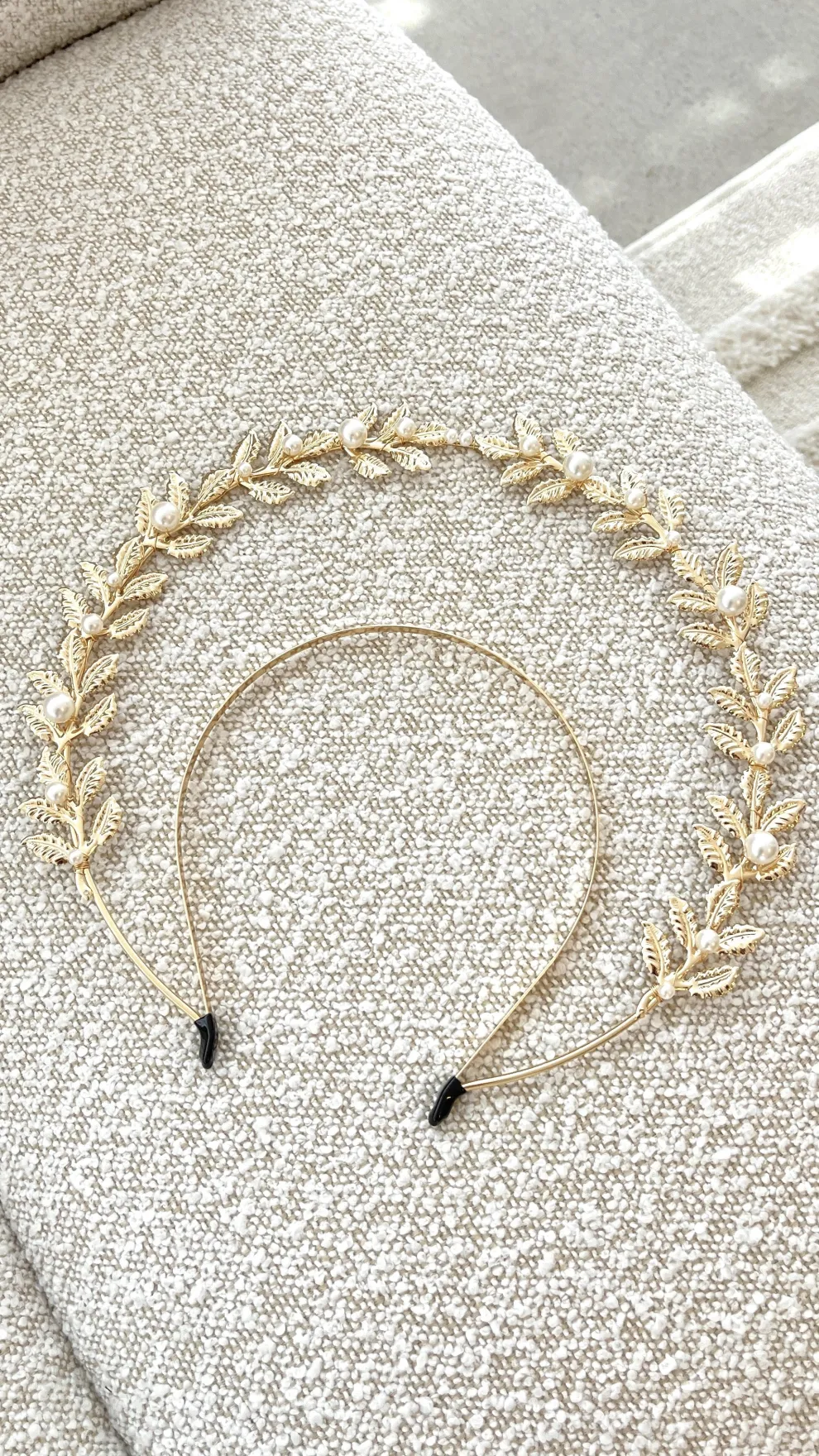 Juliet Halo Headband - Gold