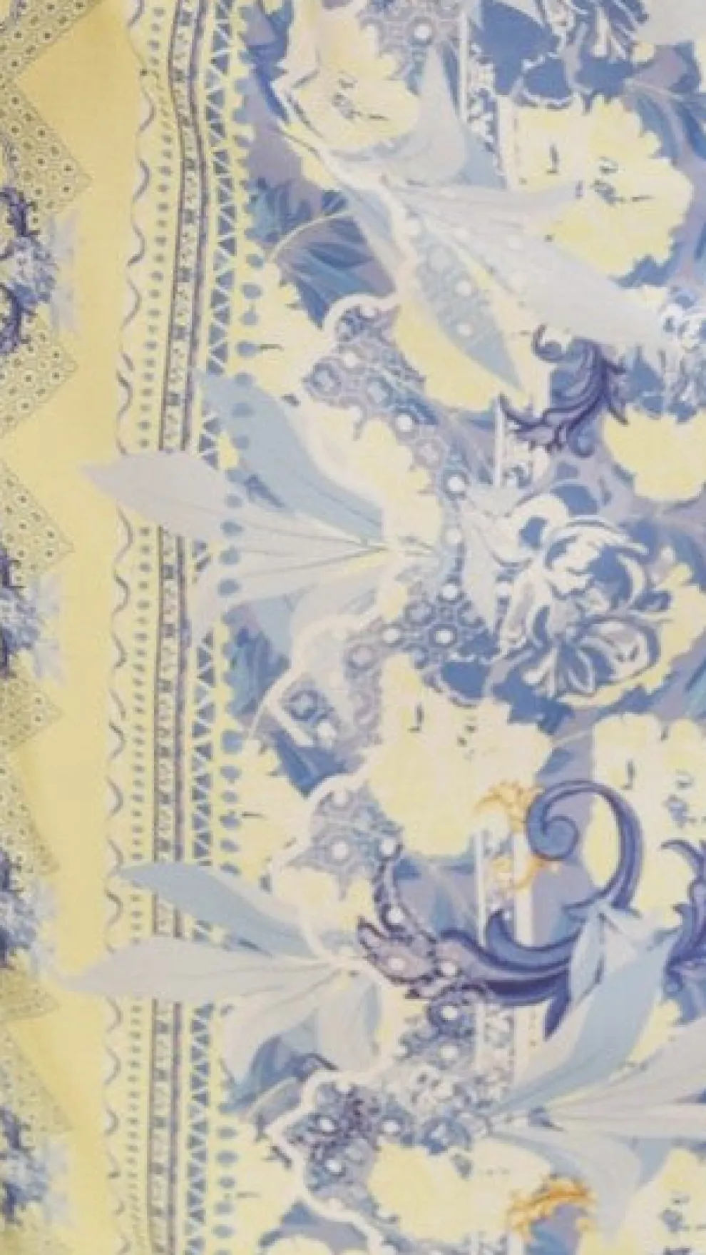 Kalliope Maxi Dress - Blue/Yellow