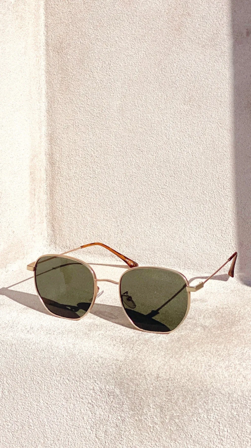 Karmen Sunglasses - Moss/Gold