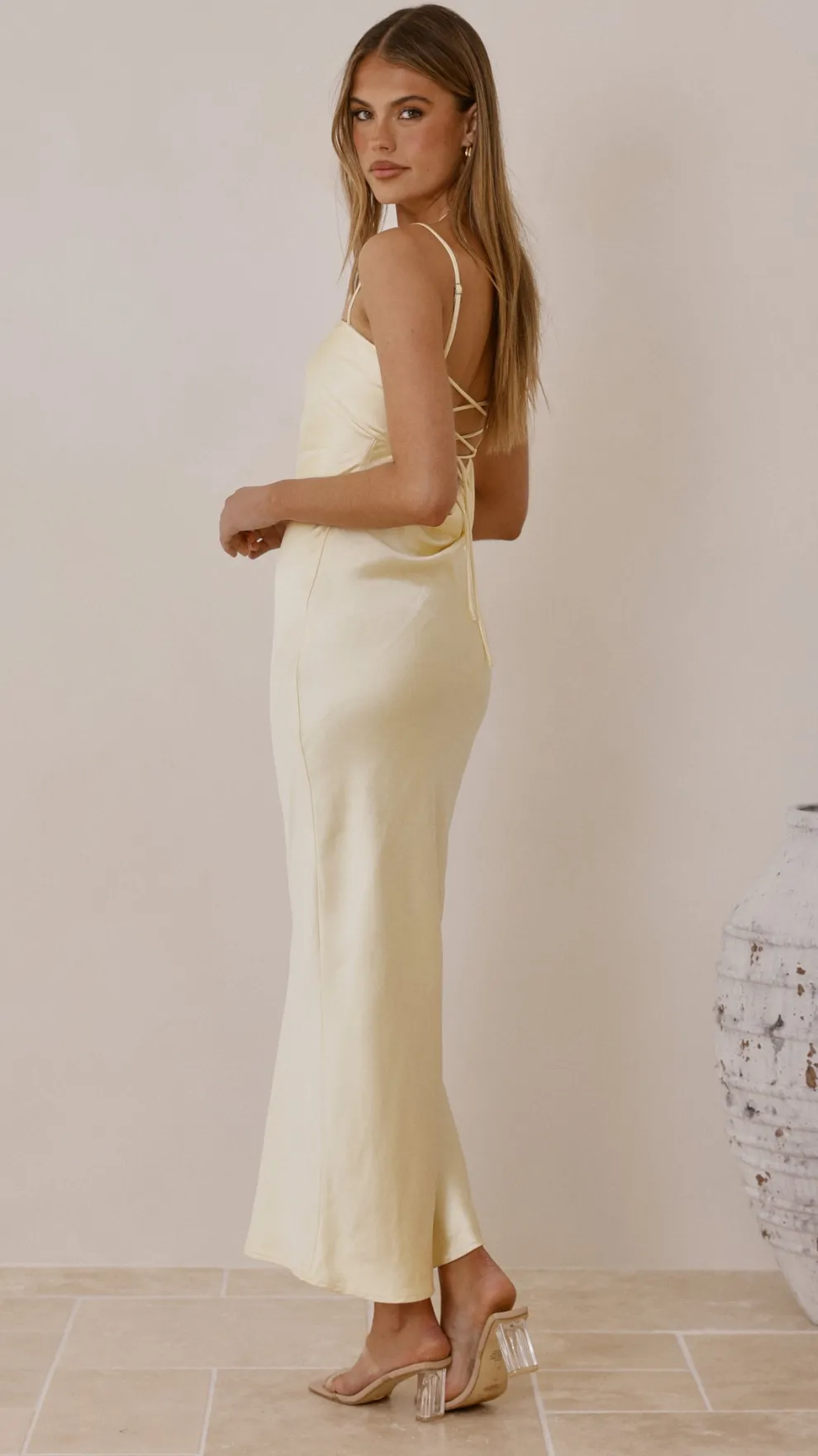 Keira Maxi Dress - Yellow