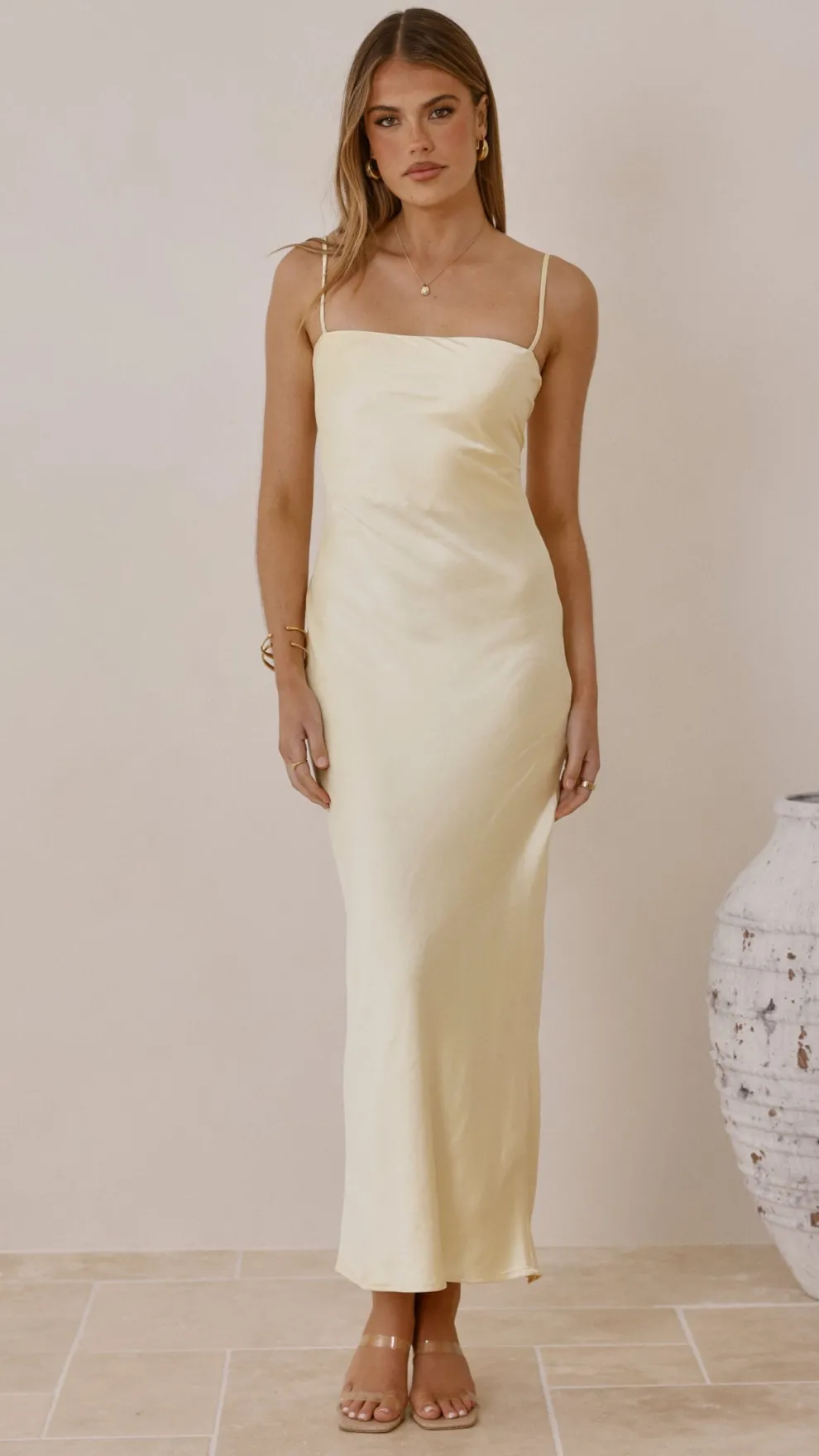 Keira Maxi Dress - Yellow