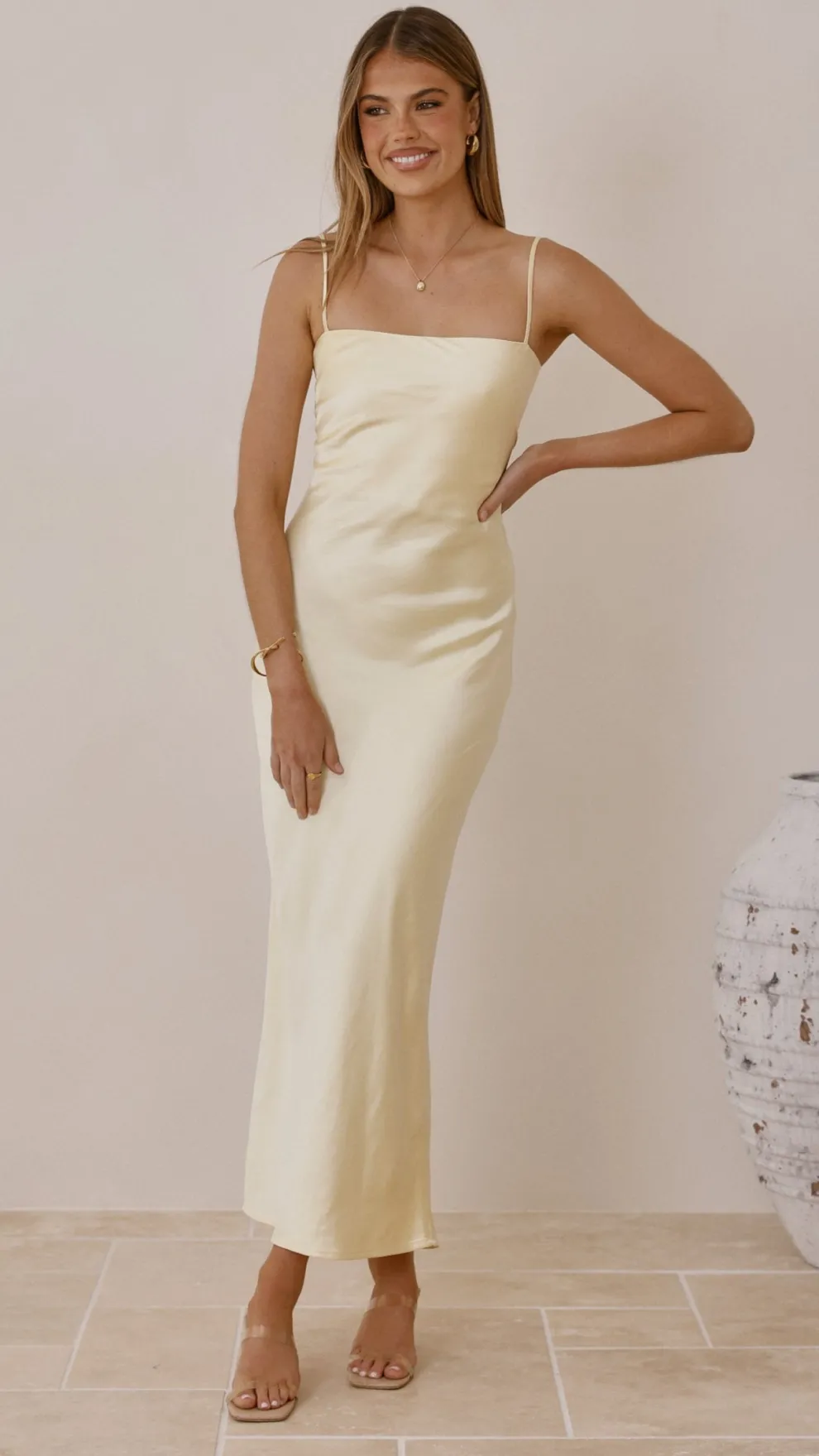 Keira Maxi Dress - Yellow