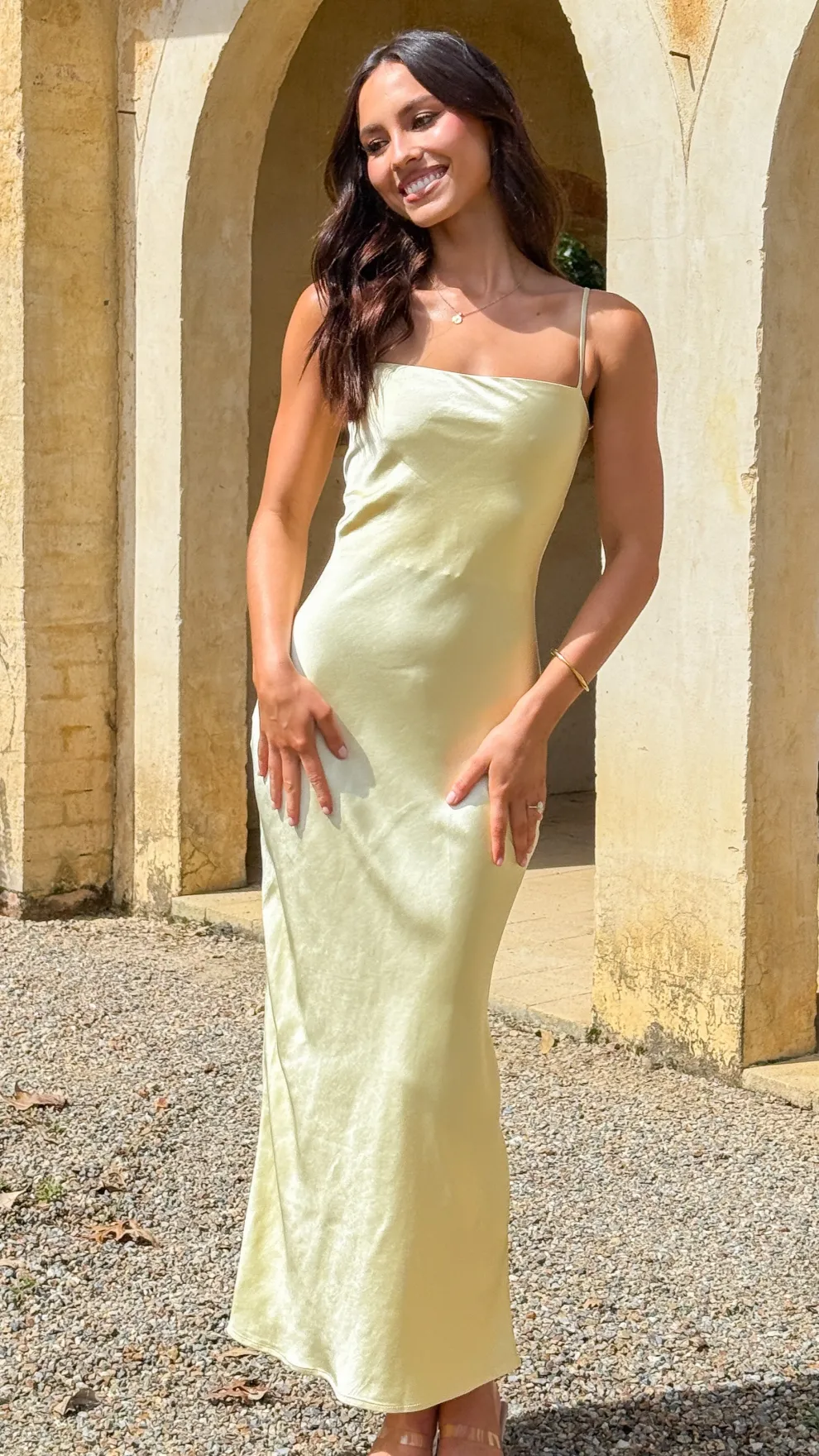 Keira Maxi Dress - Yellow