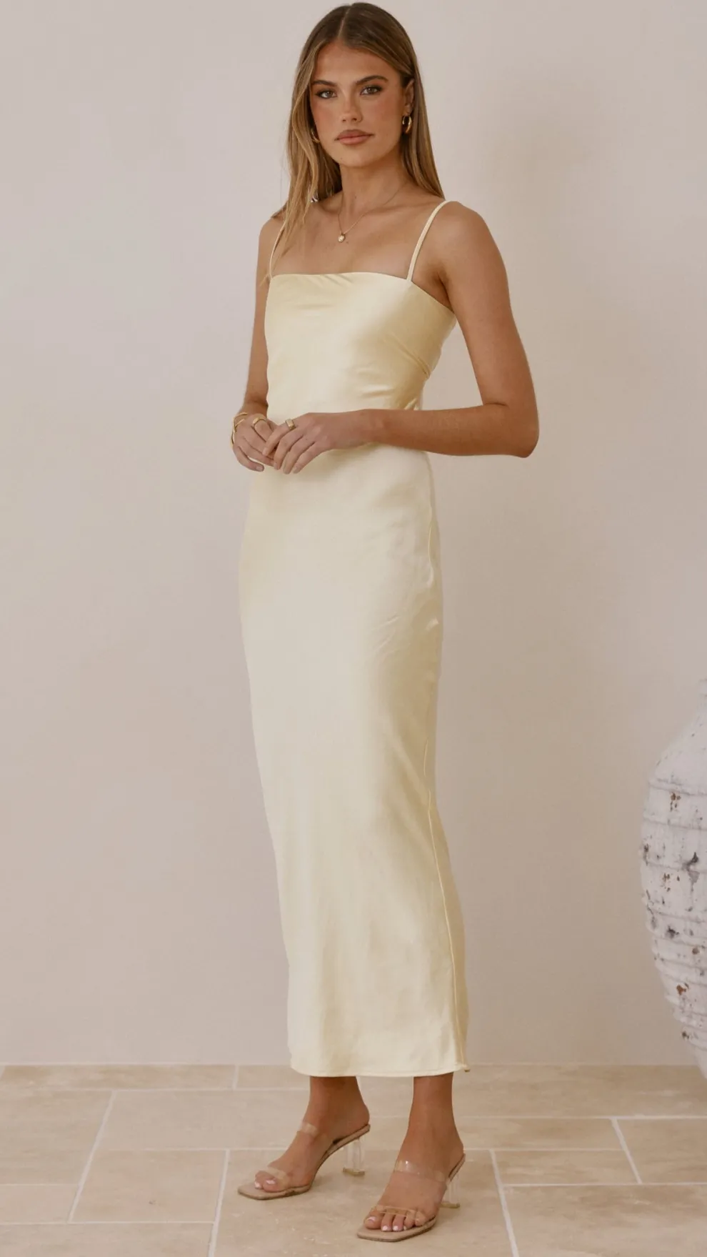 Keira Maxi Dress - Yellow