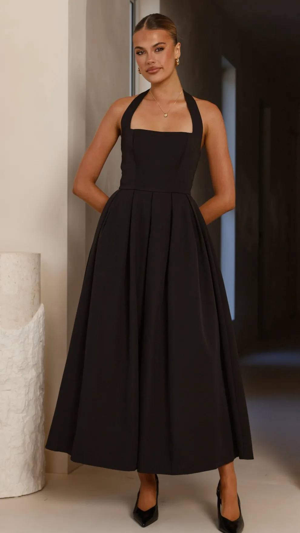 Kristen Maxi Dress - Black
