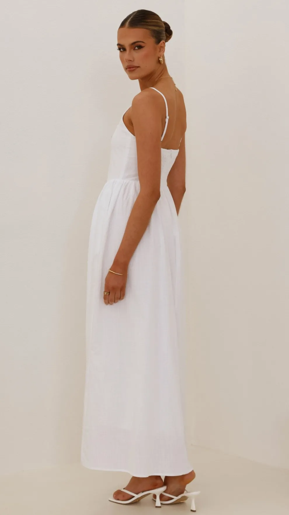 Laurelia Maxi Dress - White