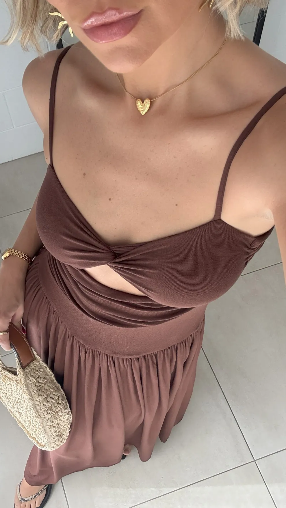 Libertine Maxi Dress - Chocolate