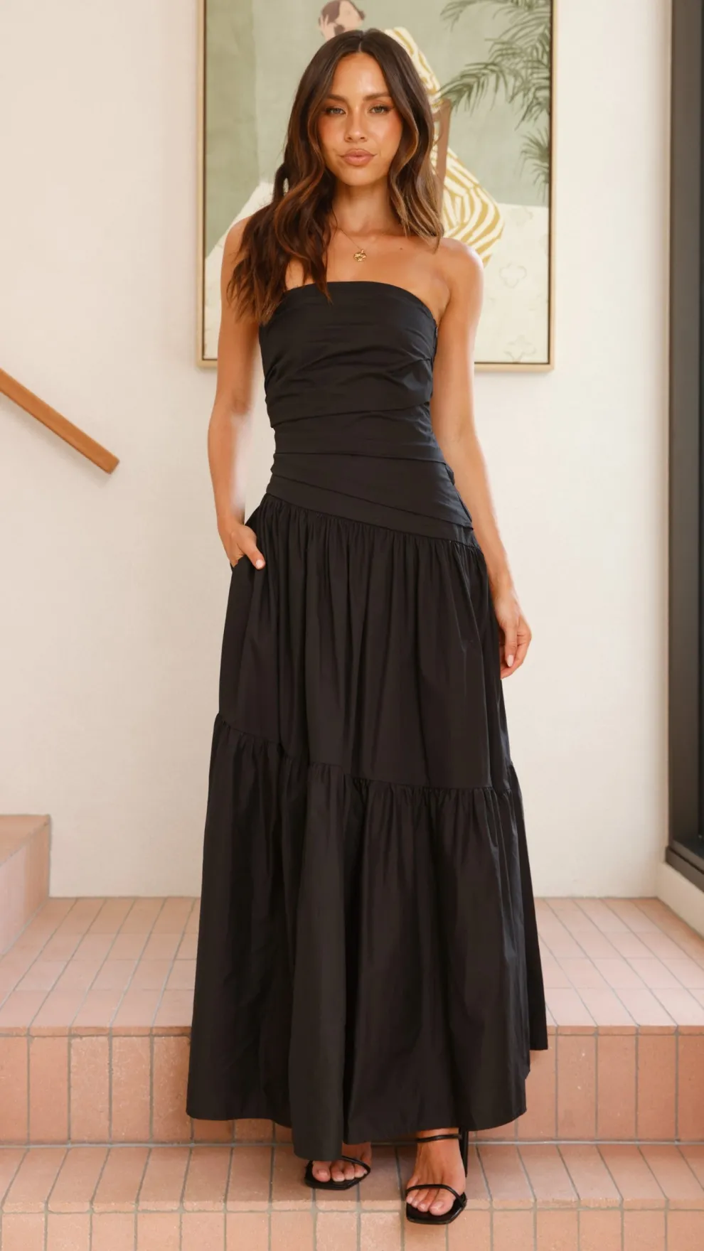 Lola Maxi Dress - Black