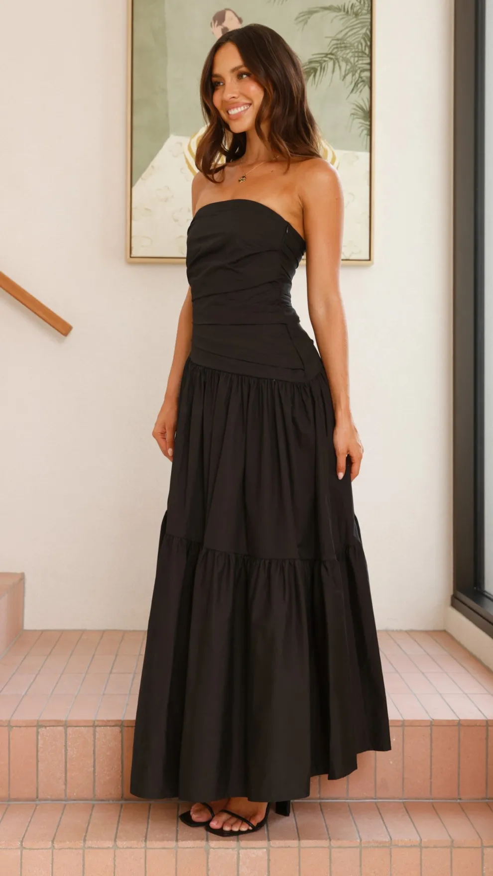 Lola Maxi Dress - Black