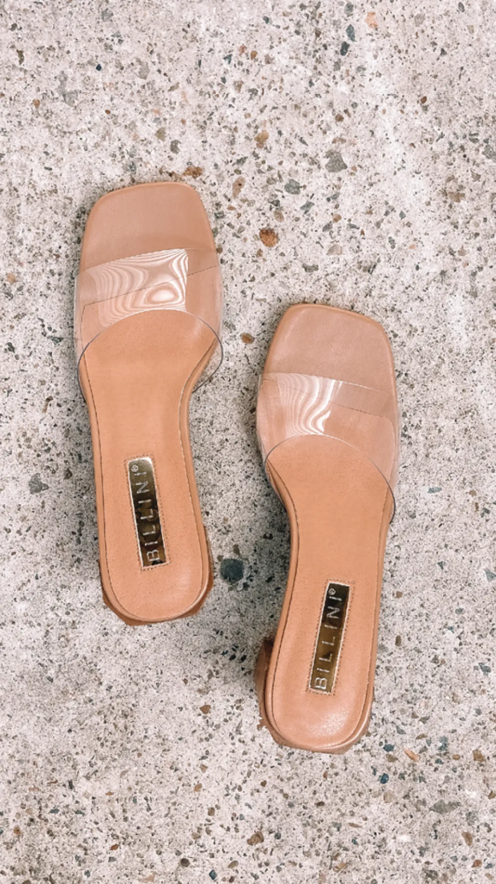 Lucy Heel - Clay/Clear