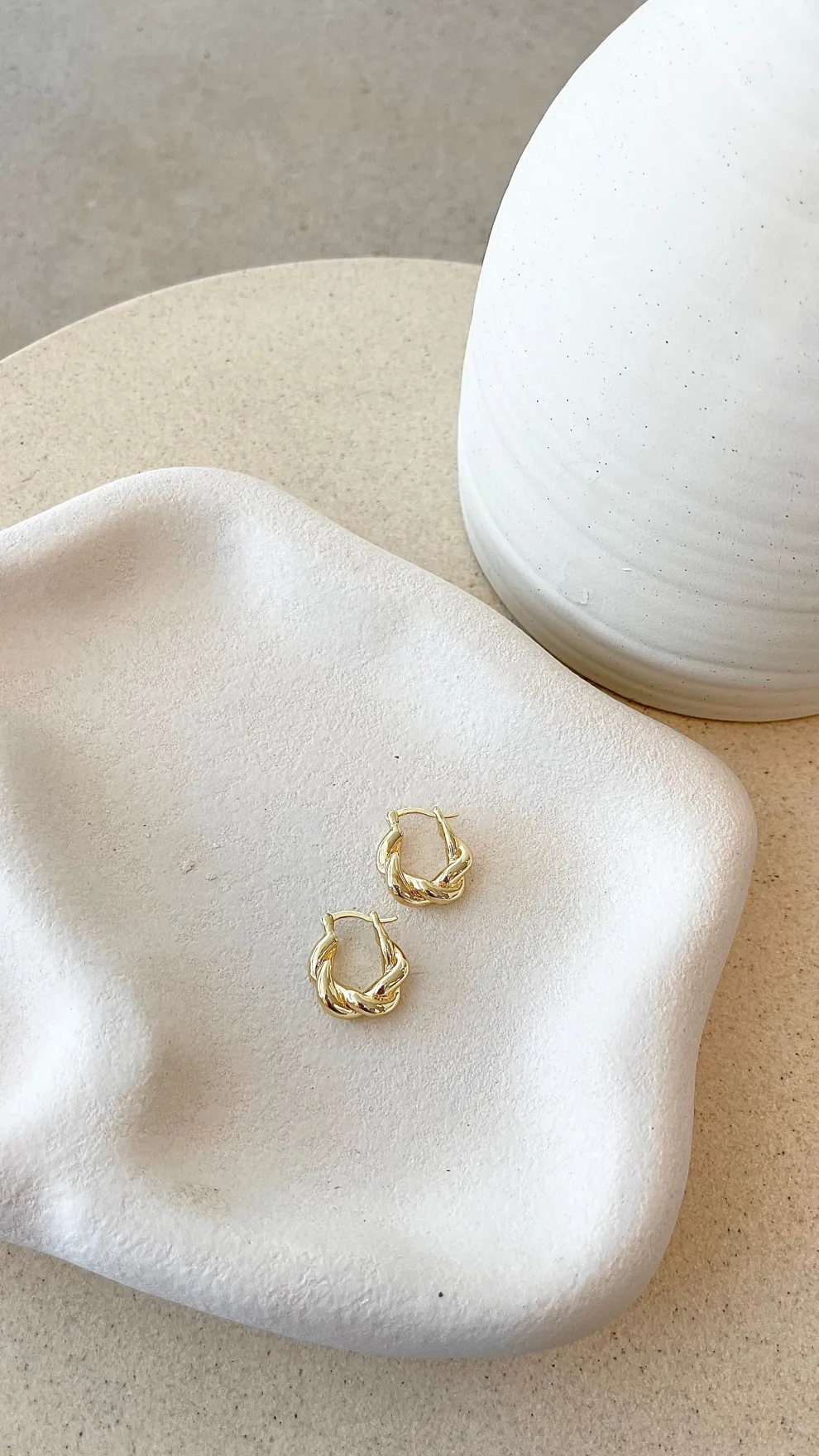 Lue Earrings - Gold