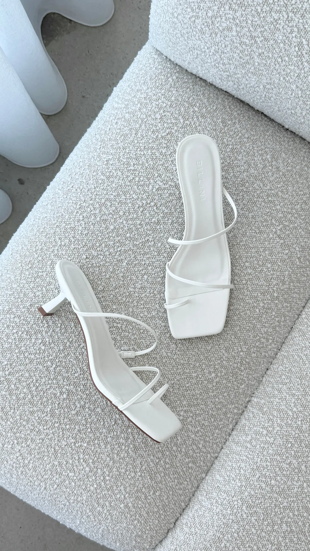 Mabel Heel - White