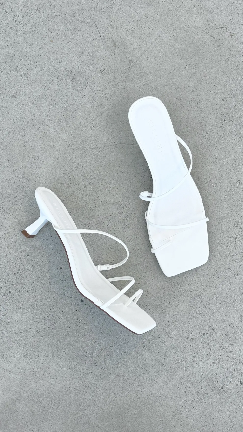 Mabel Heel - White