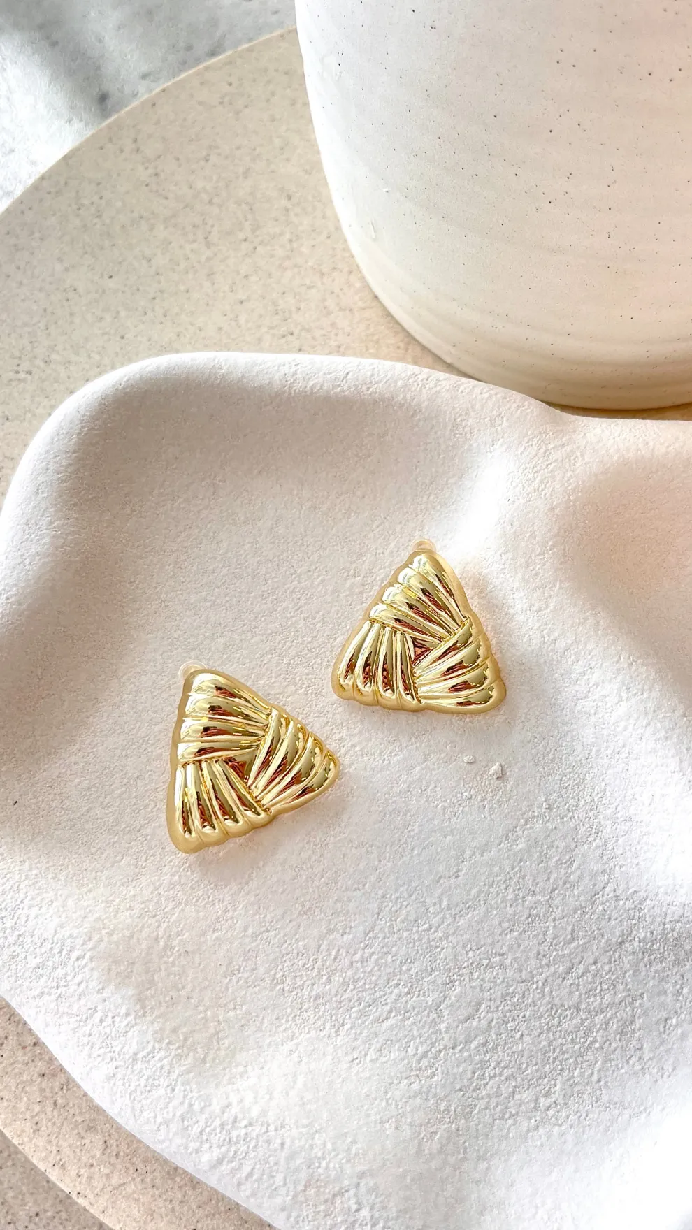 Madalena Earrings - Gold