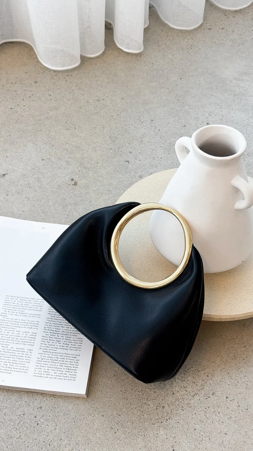 Monroe Handle Bag - Black