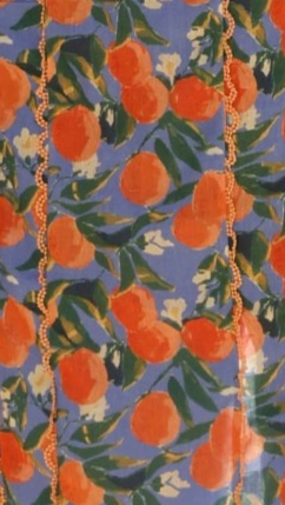 Nova Crop Top - Orange Print