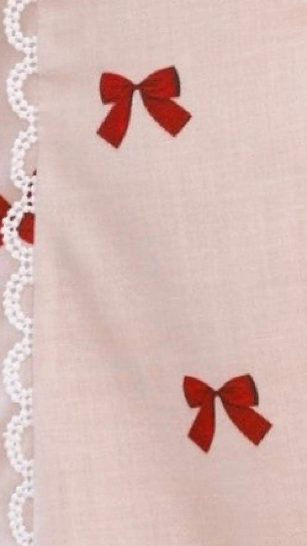 Nova Crop Top - Red Bow