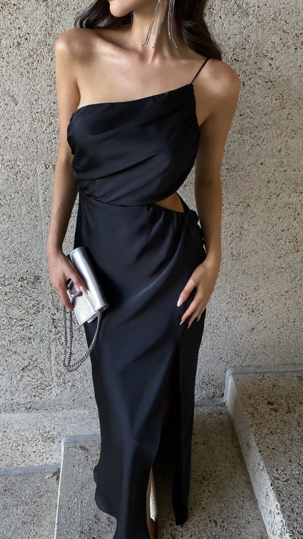 Nyla Maxi Dress - Black