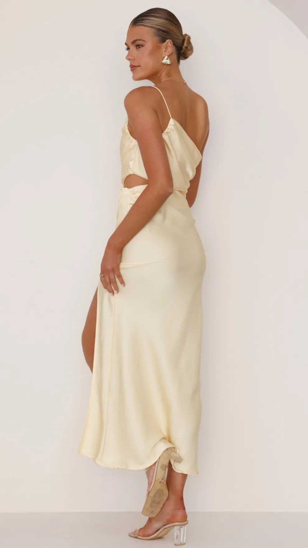 Nyla Maxi Dress - Yellow