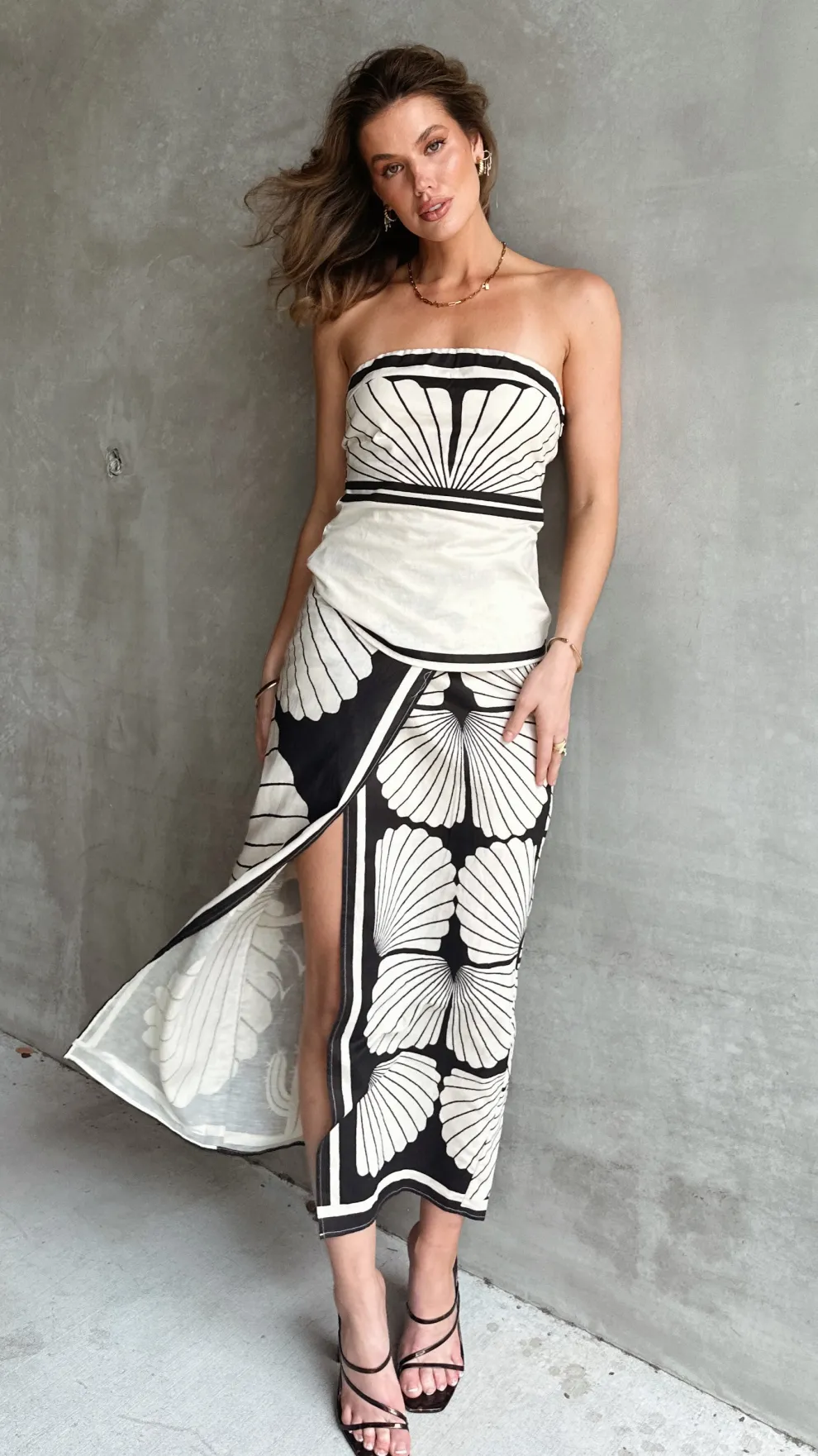 Paloma Maxi Skirt - Palm Canyon
