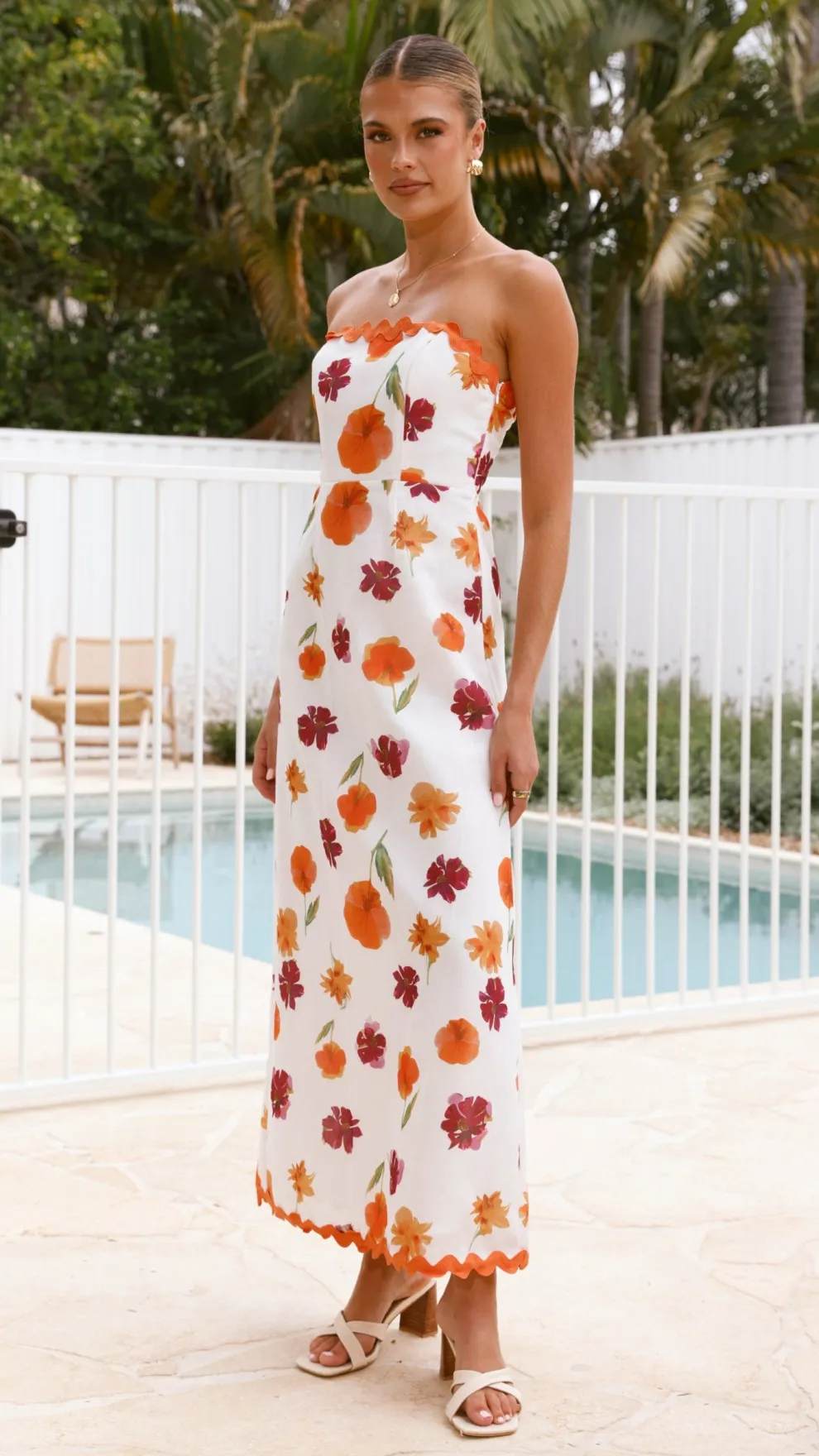 Palta Maxi Dress - Springtime Print