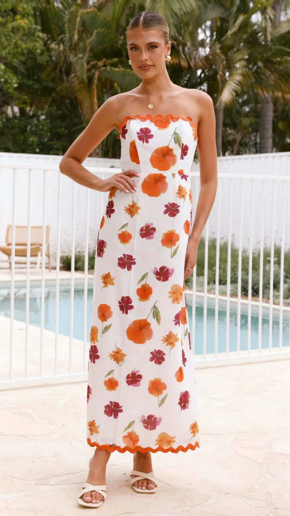 Palta Maxi Dress - Springtime Print