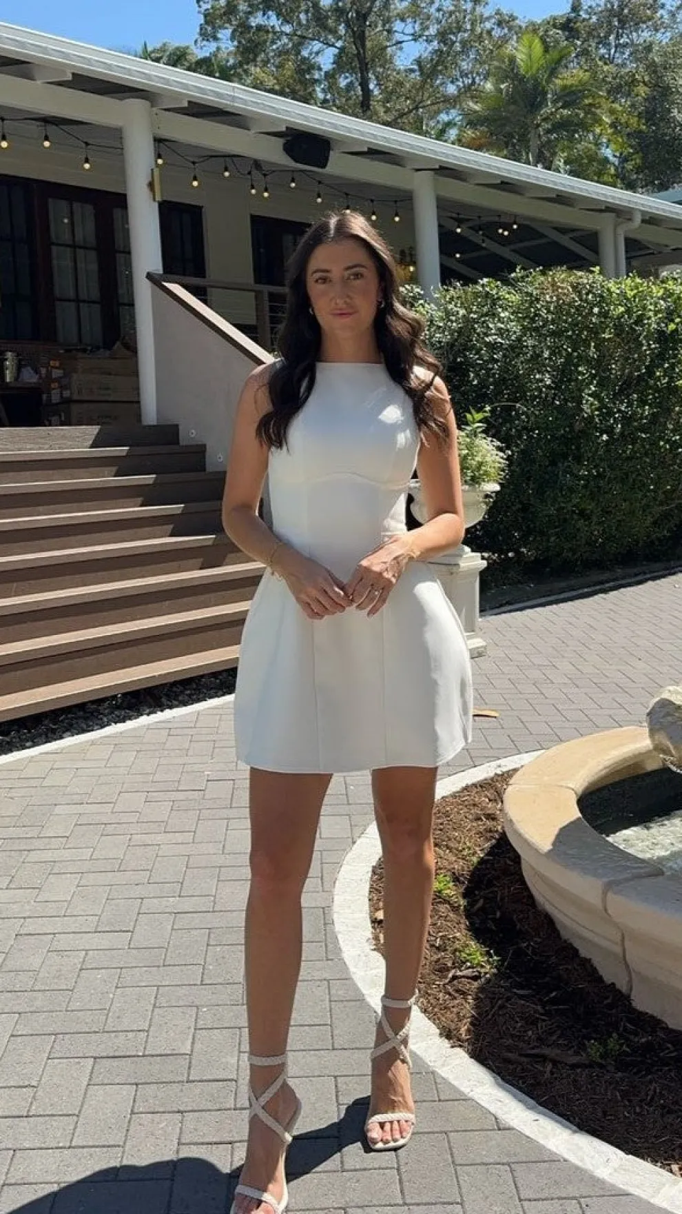 Rafiki Mini Dress - White