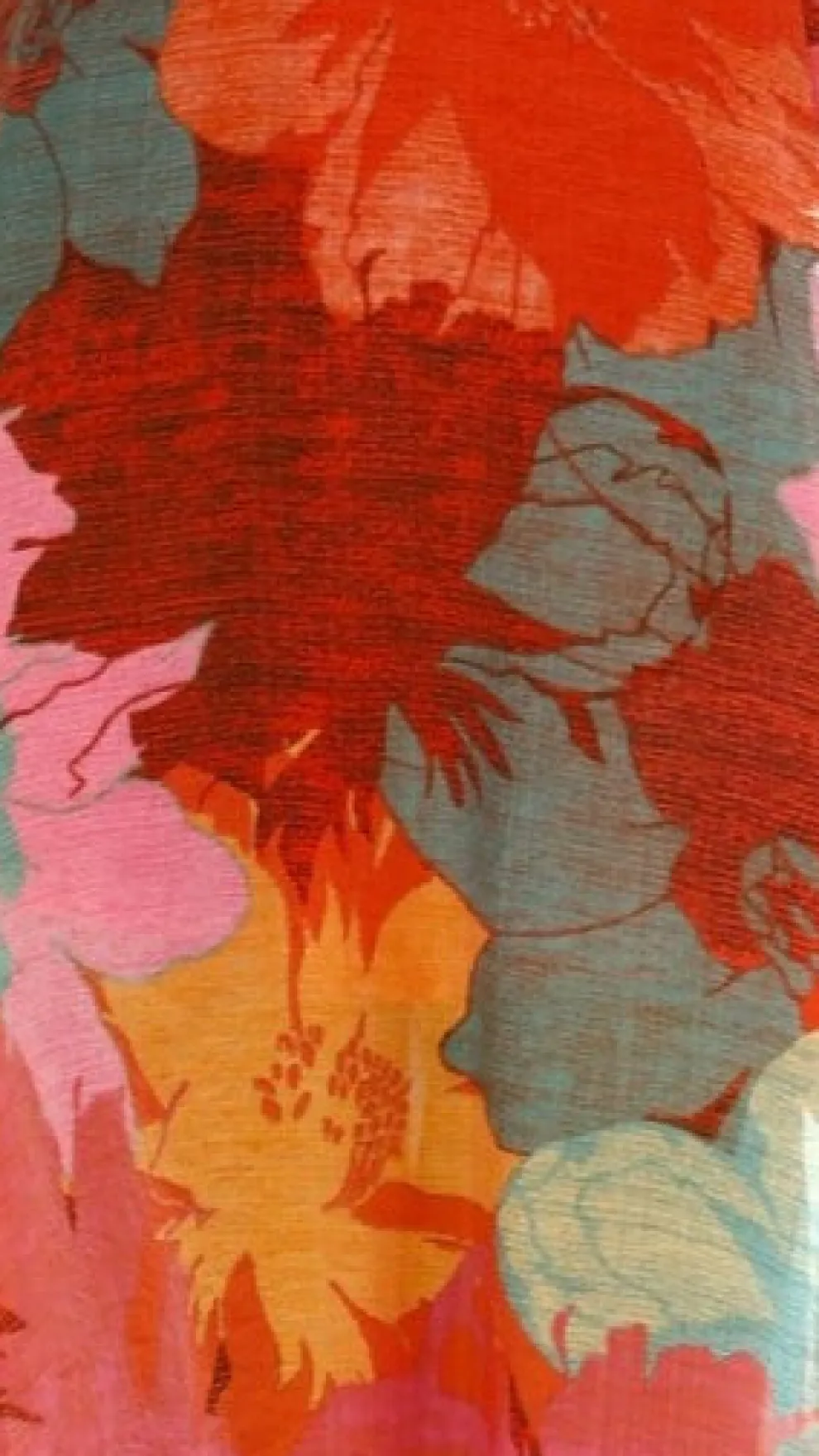 Rahima Maxi Dress - Orange Floral