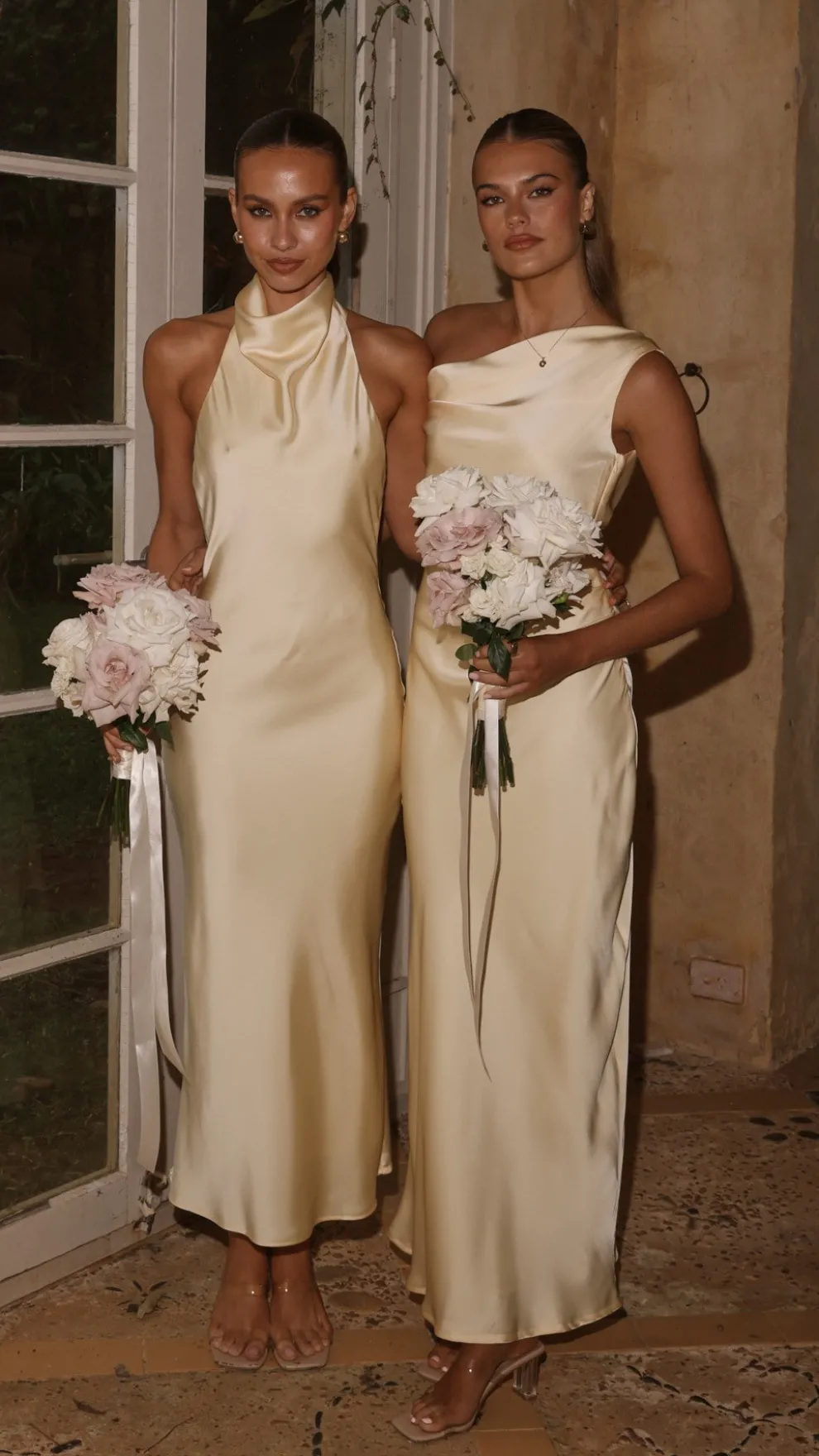 Rina Midi Dress - Yellow