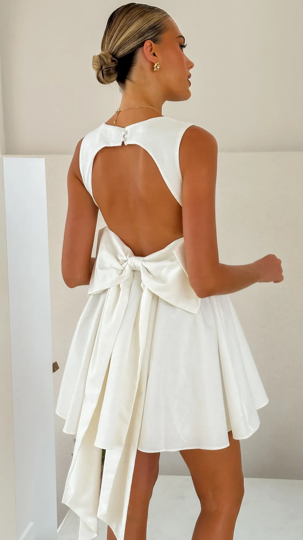 Saidi Mini Dress - White