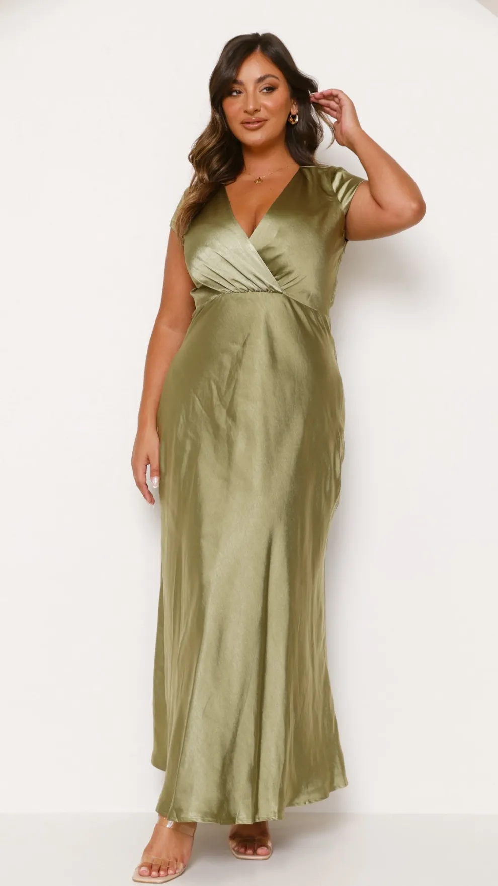 Selma Maxi Dress - Olive