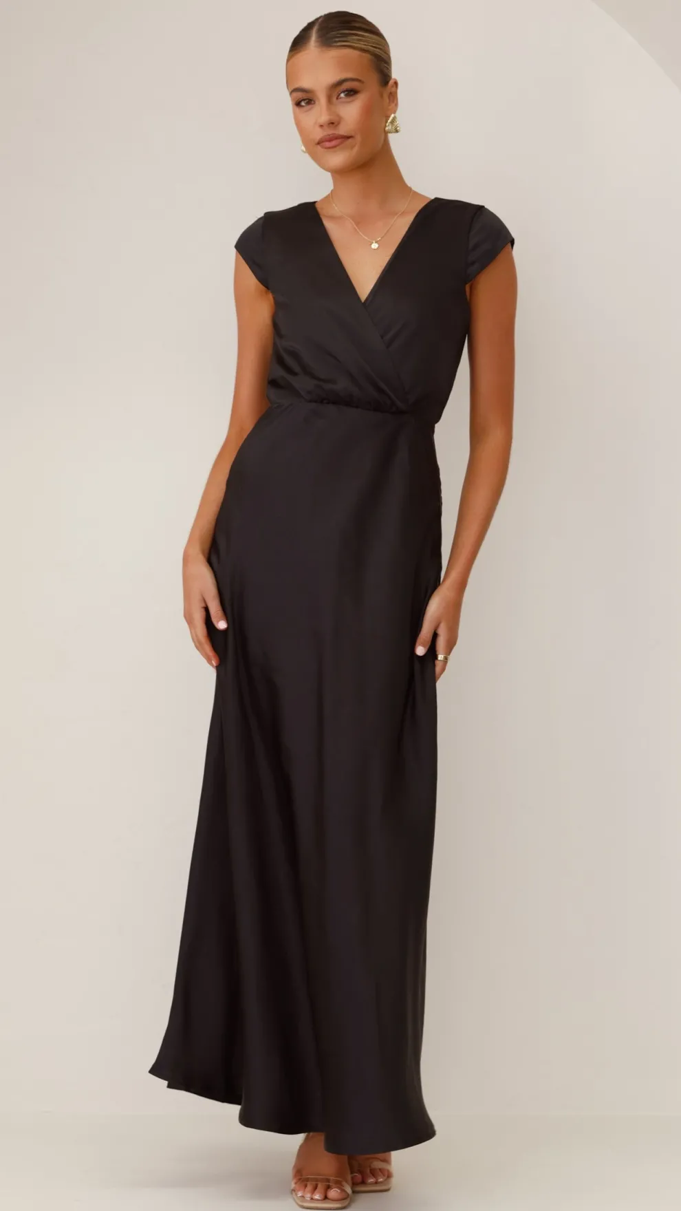 Selma Maxi Dress - Black