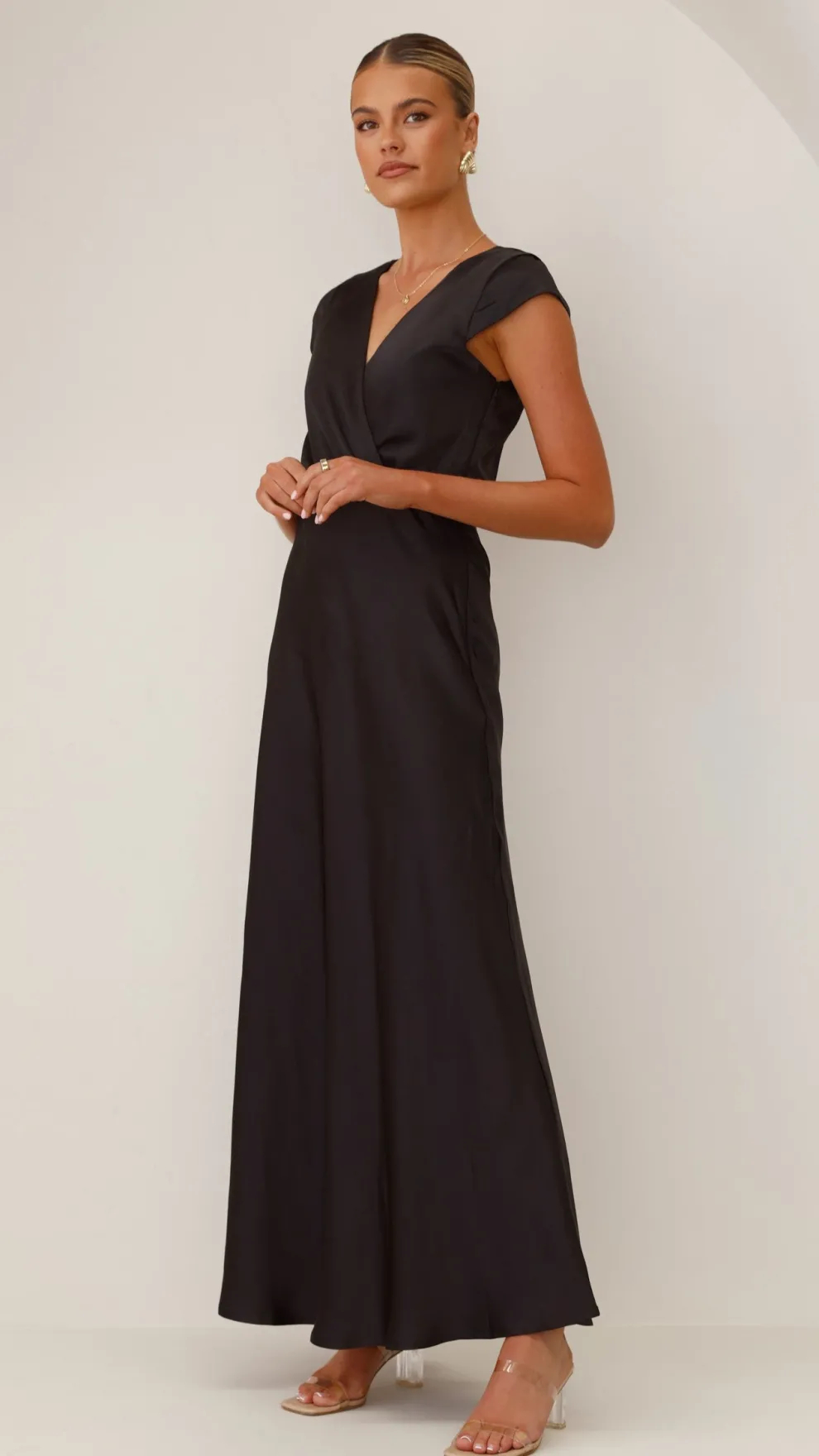 Selma Maxi Dress - Black