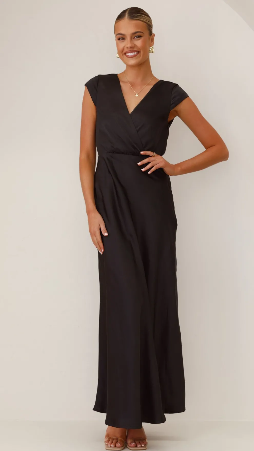 Selma Maxi Dress - Black