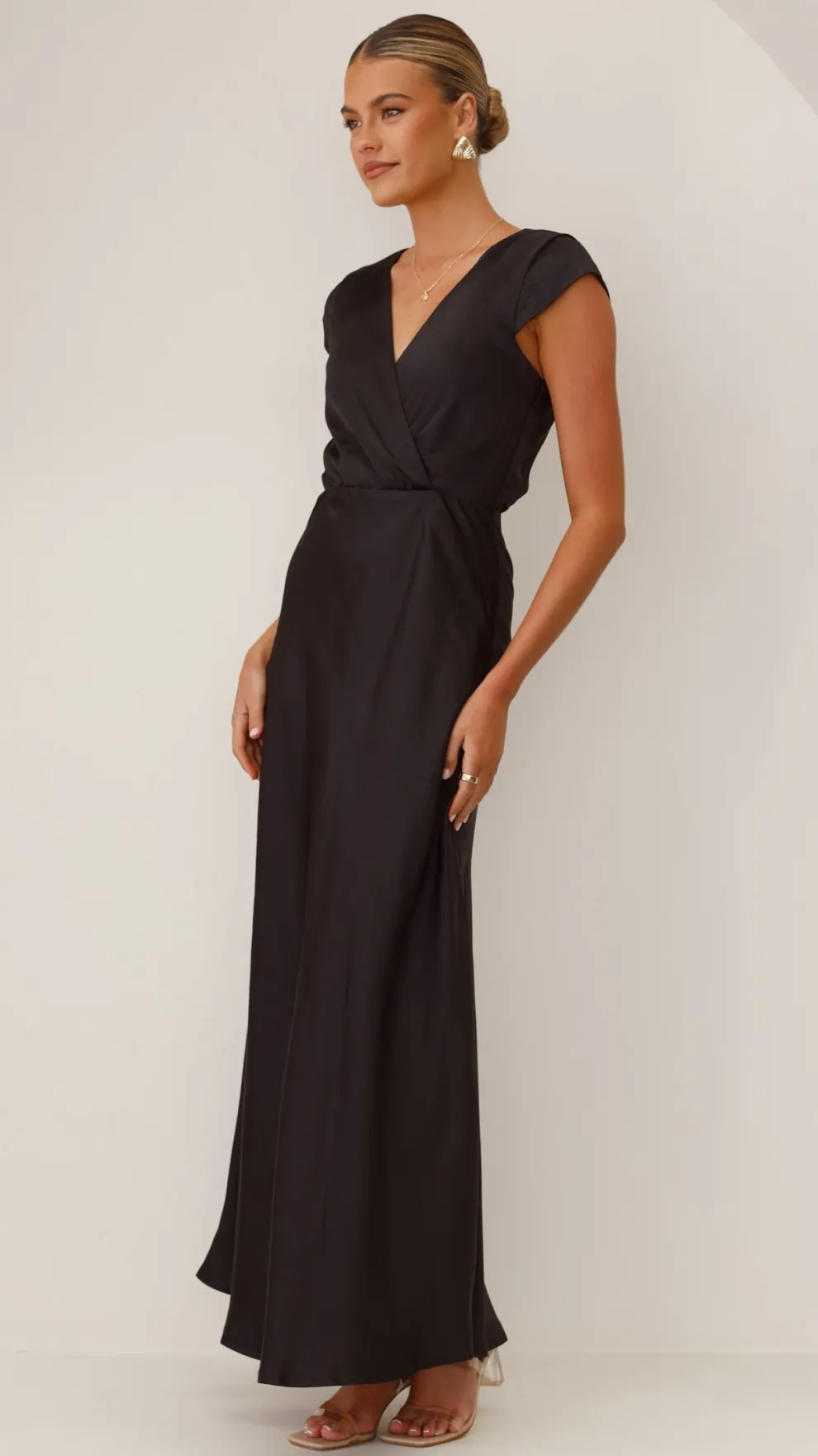 Selma Maxi Dress - Black