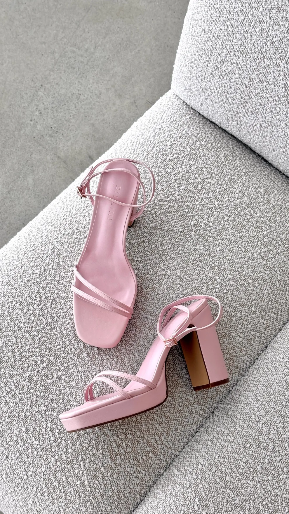 Shiloh Heel - Baby Pink