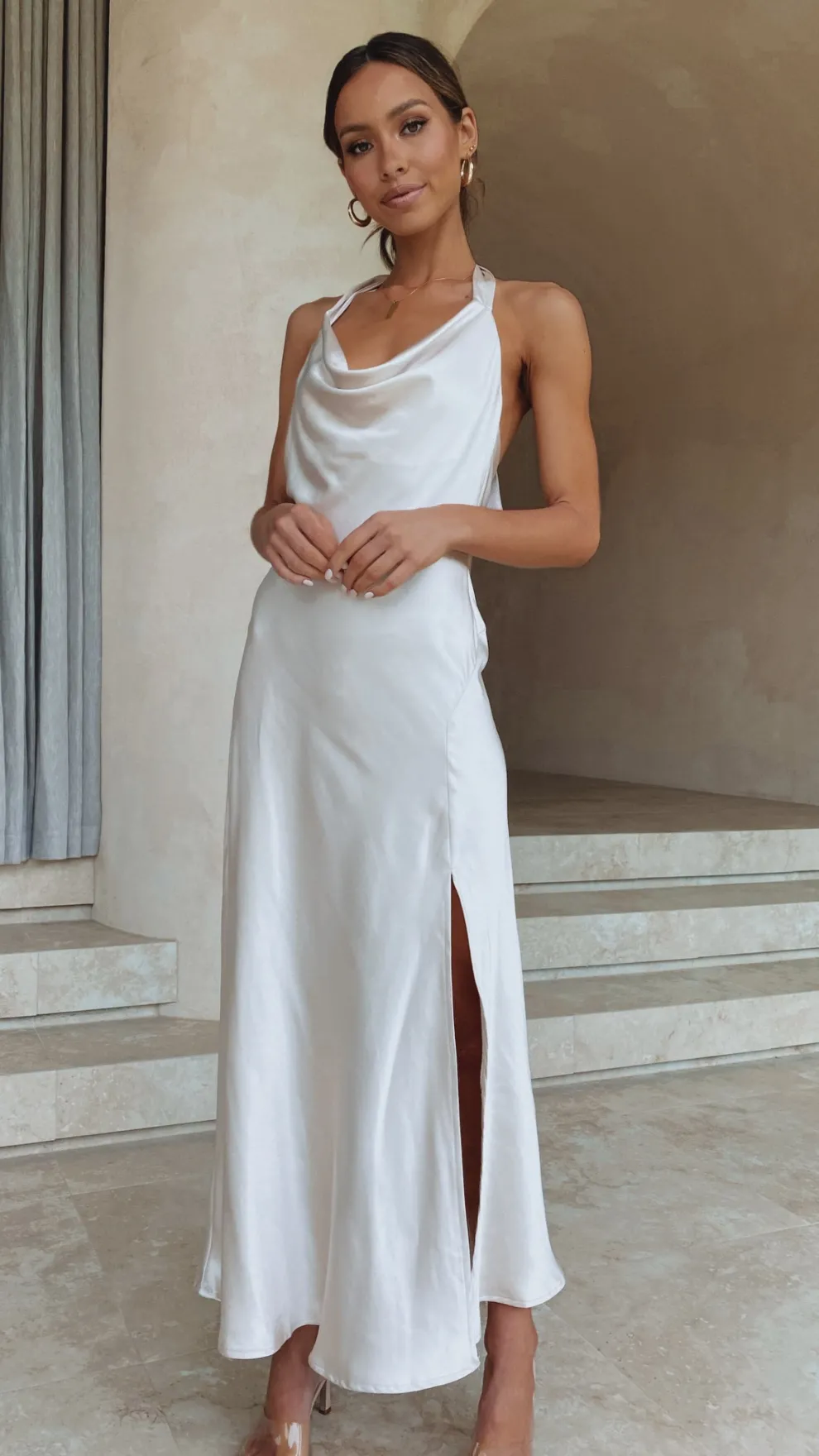 Sian Maxi Dress - Champagne