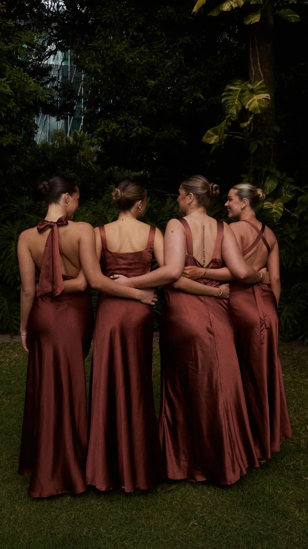 Sian Maxi Dress - Rust