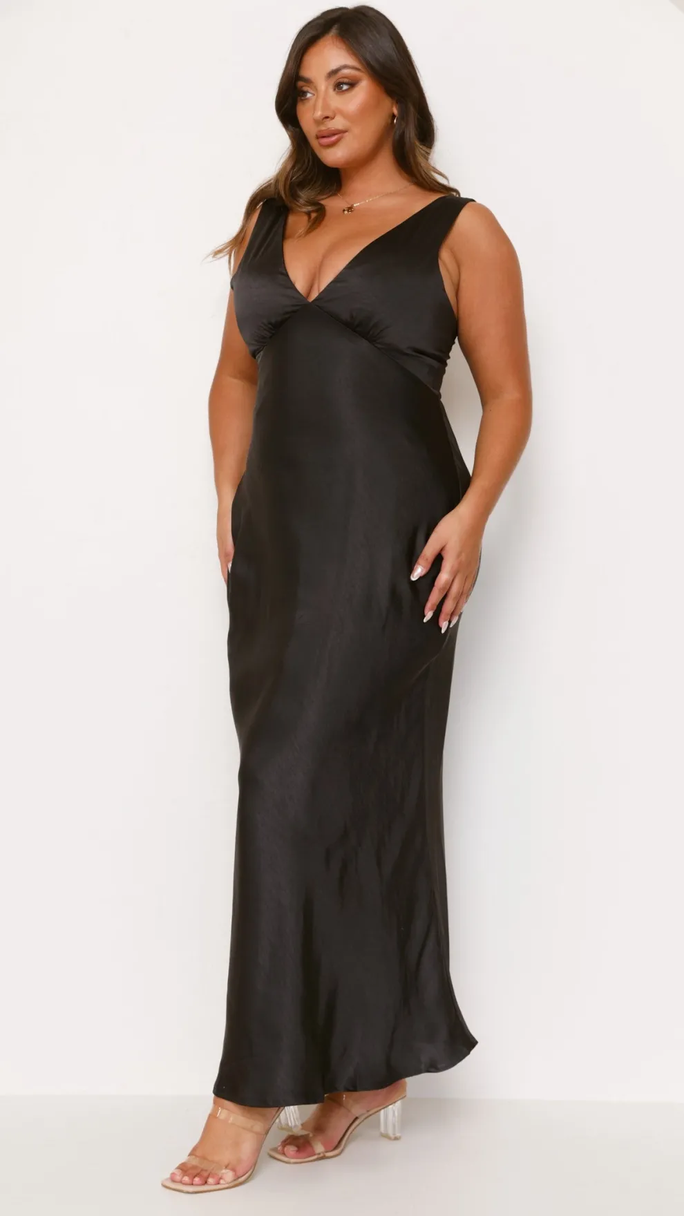 Sofia Maxi Dress - Black