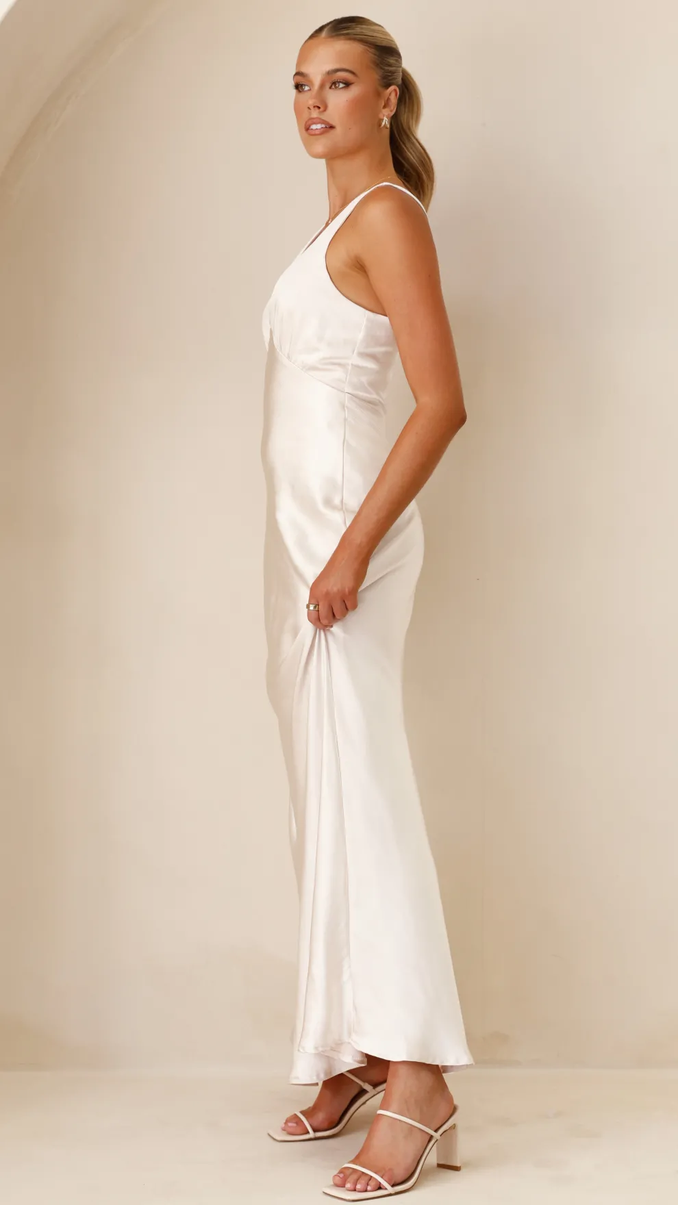 Sofia Maxi Dress - Champagne