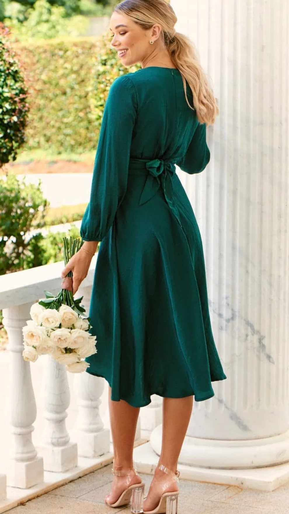 Starry Nights Dress - Emerald