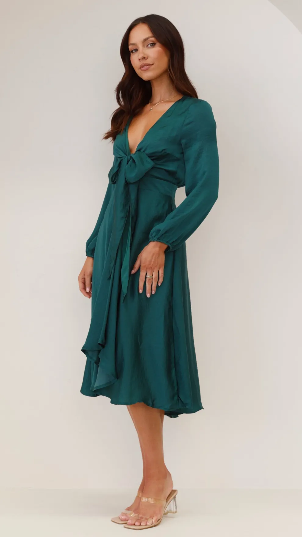 Starry Nights Dress - Emerald